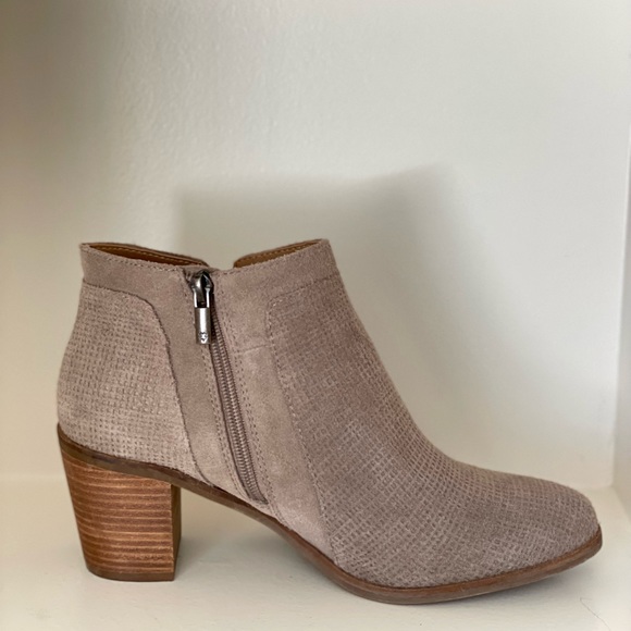 Lucky Brand Ponic Suede Ankle Boots 10 M - Picture 8 of 12